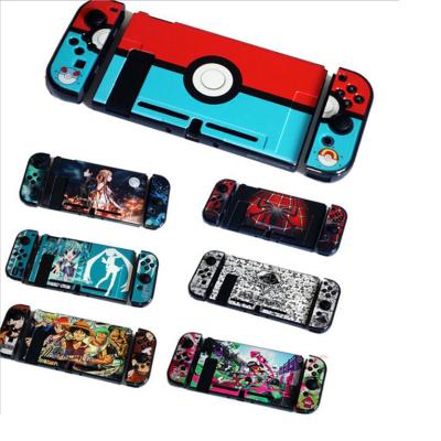 China For NS Colorful Pattern Crystal Protective Cover Colorful Pattern Hard Crystal Protective Cover Case Shell NS Colorful Pattern Hard Cases Skin Cover Device For Nintend NS Switch Case for sale