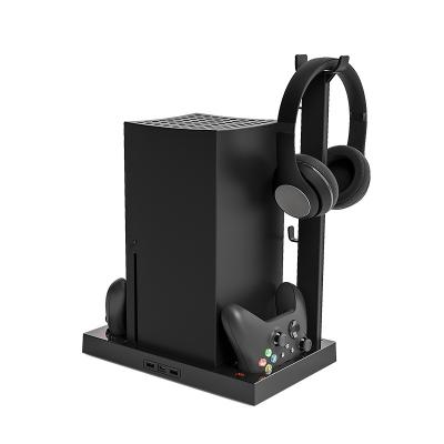 China For Xboxes Series X Charging Station Holder Multifunctional Fan Charger Stand For Xboxes Series X Charger Dock For Xboxes Series X Charging Base HBX-274 for sale