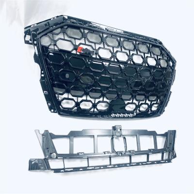 China Sports No Logo Full Honeycomb Grill For Audi A3 RS3 2020 2021 for sale