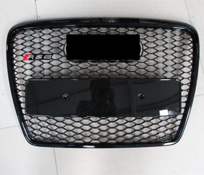 China ABS factory parts direct front grill tuning rs style grill for A6 2004-2011 for sale