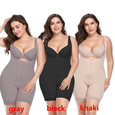 China High Trainer Plus Size Corset Fajas Colombianas Shapewear Waisted Jumpsuit Panties Autumn Winter Breathable Women Panties for sale