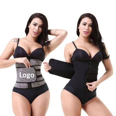 China Custom Logo Neoprene Compression Belt Breathable 4 Steel Bones Workout Cincher Waist Trainers And Training Wear for sale