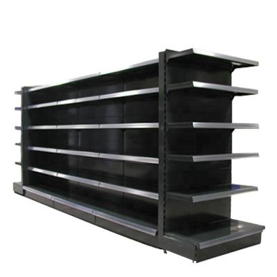 China 2021 hot sale double sided metal supermarket double side shelf with good quality for sale