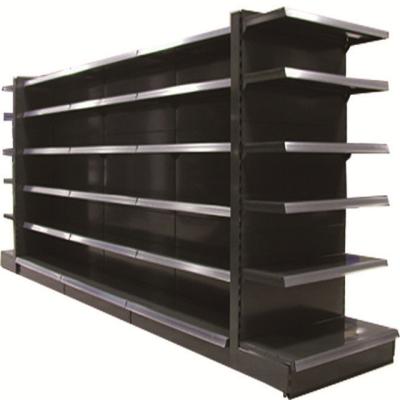 China 2021 Durable Grocery Supermarket Display Stand Rack System Retail Store Single Side/Double Side Rack for sale