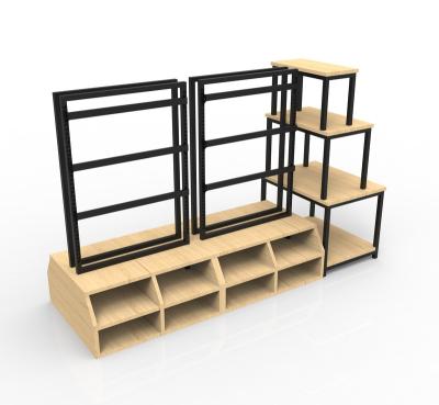 China Hot Sale Fashion Design Supermarket Corrosion Protection Double Sided Shelf for sale