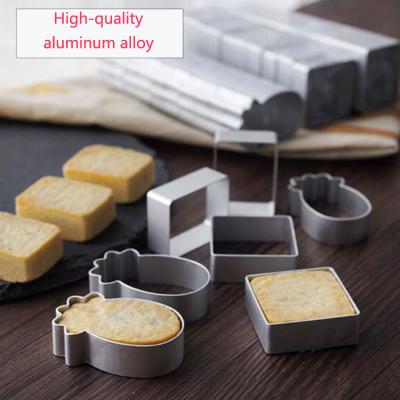 China Sustainable Wholesale Food Grade Stainless Steel DIY Biscuit Model High Quality Multi Style Shape Biscuit Mold for sale