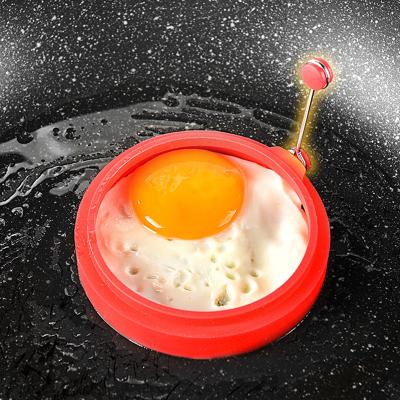 China Hot Selling Omelet Ring Set Nonstick Round Professional Omelet Mold Viable Food Grade Innocuous Material for sale