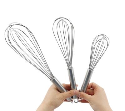 China Wholesale High Quality Viable Stainless Steel Egg Beater Manual Kitchen Baking Tool Universal Baking Tool Butter Egg Beater for sale