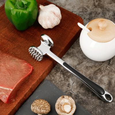 China Viable Hot Selling Multifunctional Zinc Alloy Double Sided Loose Hammer Meat For Kitchen Cooking for sale