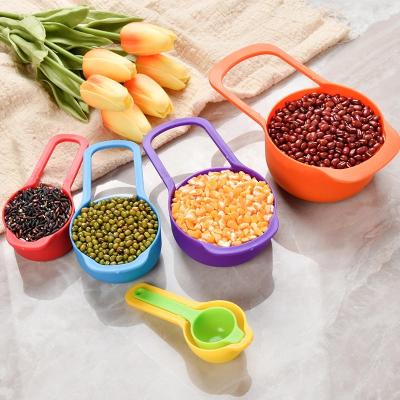 China Viable Wholesale Ten-Piece Pond Filter Kitchen Food Grade Multi-size Harmless Measuring Cup Set for sale