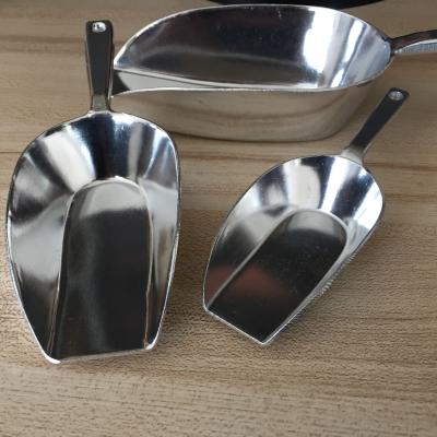 China Multifunctional Multifunctional Different Size Ice Cream Shovel Multifunctional Universal Aluminum Metal Food Shovel for sale