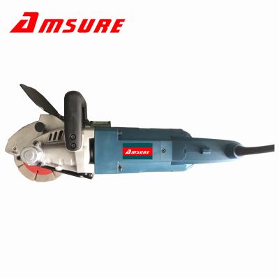 China Electric Concrete Wall Groove Cutter Dustproof Brick Wall Cutter Wall Chaser Machine 150x22.2x2.5mm for sale