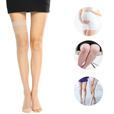 China China factory wholesale breathable comfortable slim ladies sexy three leg silk stockings for sale