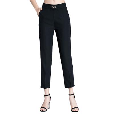 China Summer anti-pilling thin silk haroun pants breathable ladies casual pants for sale