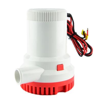 China 12v/24v 1500GPH DC Electric Marine Small Bilge Pumps For Sea LCBP03 for sale