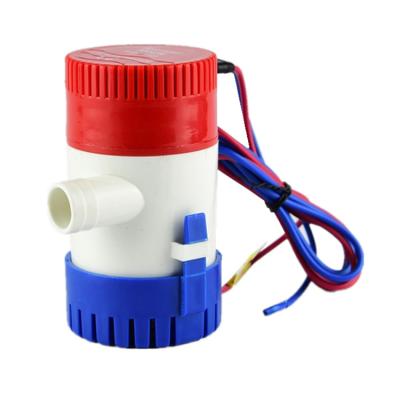 China Marine 350-1100 GPH 12v 24 DC Bilge Volt Non-Automatic Submersible Water Pump for sale