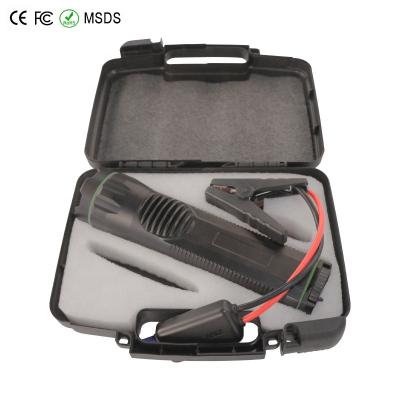 China Passenger Car Car Multi-Tool 12V Jump Starter with 8000mAh Power Bank Battery Booster and Phone Charger with USB LED Charging Left Flashlight for sale