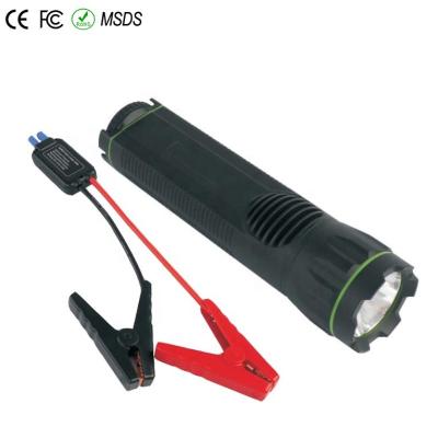 China 8000mAh Portable Alloy Battery Power Supply 12V Car Jump Starter Battery Charging Booster Car Jump Start LED Aluminum Portable Lights for sale