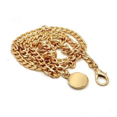 China Wholesale High Quality Lightweight Golden Bag Accessories Decorative Thin Metal Chain For Handbag Bag for sale