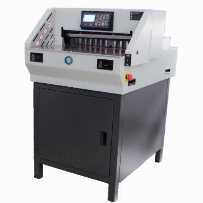 China HV-460PT machinery repair shops automatic paper cutting machine with 7 inch touch screen for sale