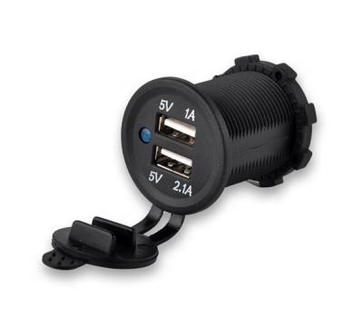 China Dual Dual USB Panel Outlet USB Port 3.1A Charger Socket for sale