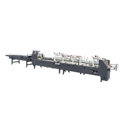 China Multifunctional Automatic Food Folder Gluer With Bottom Alignment Lock Type for sale