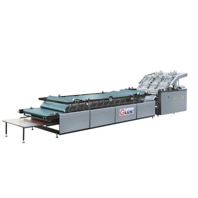 China Easy To Operate Original Series Flute Semi-automatic Sheet To Sheet Lamination Machine for sale