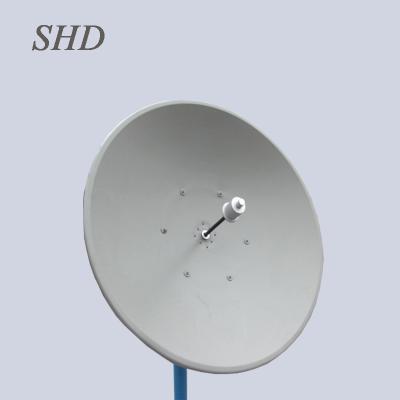 China Hot sale 5.8GHz MIMO Parabolic Dish Antenna 7000-7800mhz 36dBi high gain for UBNT Rocket M5 or mimosa C5c SHD-D-707811-P for sale