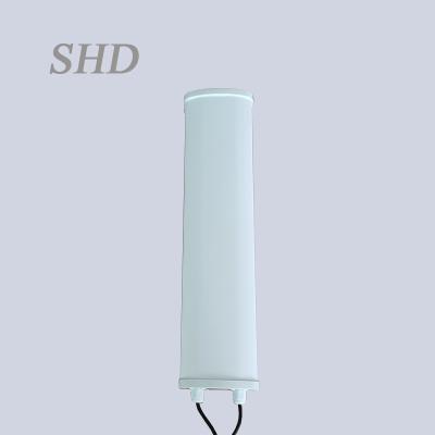 China Flat Panel Antenna 3300-3800Mhz 15dbi 2x16dbi High Gain 5G Outdoor Directional MIMO Sector 2 Port Antenna SHD-D-3338341-Bx2 for sale