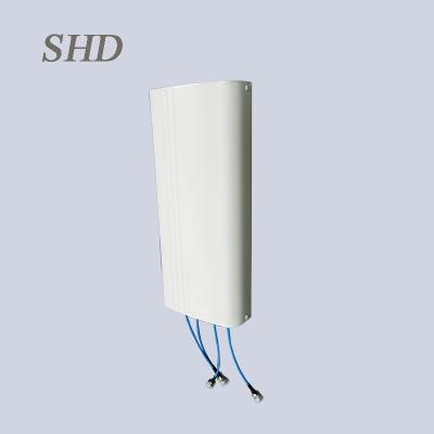 China 4 Ports 5G Panel Mimo Antenna 698-4000mhz 9dbi 4G LTE Indoor Outdoor Area Directional Flat Panel Display For Communications SHD-D-6910348-BGX2 for sale