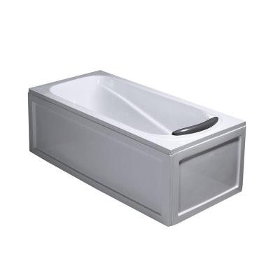 China CE Indoor High Quality Hot Apron Acrylic Tub Bathtub With Skirt Acrylic Freestanding Bathtub for sale