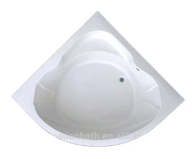 China Promotion Free Insert Embedded Acrylic Corner Bathtubs With CE for sale