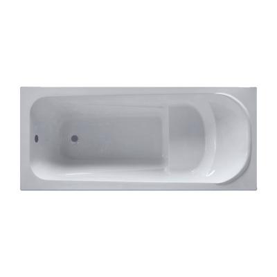 China Drop included in single acrylic tub total solution for projects Simple Bath Tub for sale