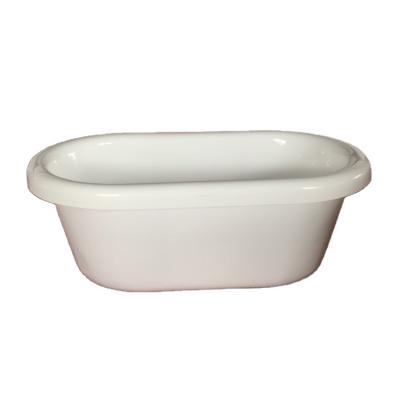 China Baby Free Classic Small Clawfoot Acrylic Freestanding Bathtub for sale