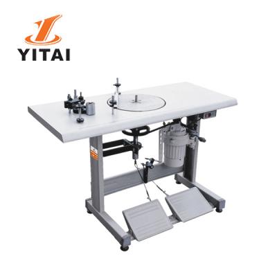 China Yitai Semi-automatic Narrow Fabric Tape Belt Webbing Rolling Machine for sale