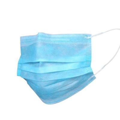 China Comforable Disposable Mouth Mask , Dust Proof Disposable 3 Ply Face Mask for sale