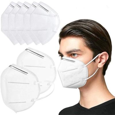 China Hoge Breathability KN95 5 Masker van het het Masker het Beschikbare niet Geweven Gezicht van het Vouwgezicht Te koop