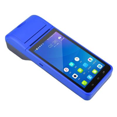 China New Arrival ZS-6000 5.5 Inch 5.5 Inch POS Thermal Printer Handheld Smart Android POS Machine Terminal for sale