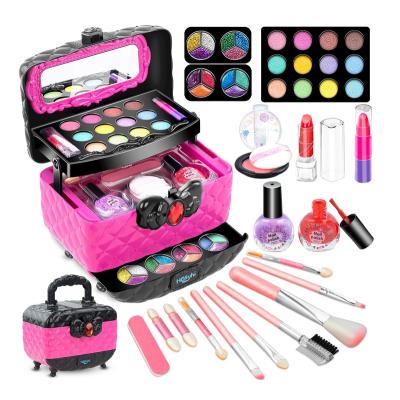 China New Product Environmental Material Makeup For Girls Children Make Up Kit Beauty Set Birthday Toys Gift Kids Pretend Makeup Toy Set for sale