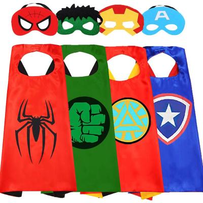 China Role Play Toys Wholesale Superhero Cape New Design Education Kids Pretend Game Kids Superhero Costume Superhero Party Supplies for sale