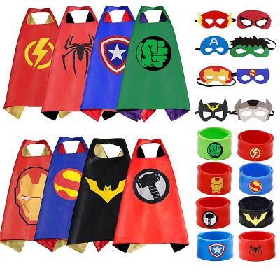 China Role Playing Toys Kids Superhero Costume Dress Up Costumes Kids Party Dress Up Personalized Superhero Capes for sale