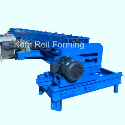 China Building Material Shops Fully Hydraulic System U Post Road Guardrail Hydraulic Ram Roll Forming Machine for sale