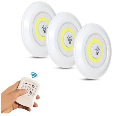 China Set of 3 desk customized led light with pir sensor remote control led night light for sale