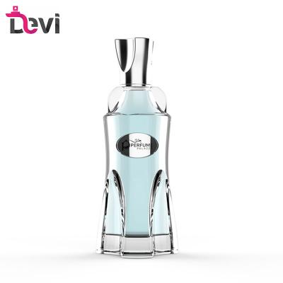 China Devi New Design Luxury Glass Perfume Bottles 100ML Lady Perfume Bottle Fragrance Luxury Sprayer Atomizer Refillable Empty Container for sale