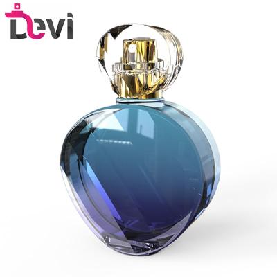 China Devi New Design Luxury Glass Perfume Bottles Container Packaging 100ML Perfume Bottle Luxury Exquisite Atomizer Spray Empty Perfume Bottle for sale