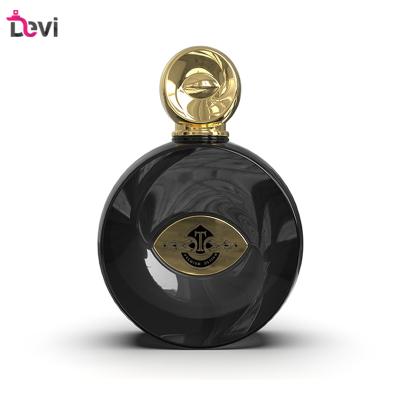 China Devi New Design Luxury Glass Perfume Bottles 100ml Lady Luxury Mens Black Perfume Bottle Empty Container Spray Perfume Atomizer for sale