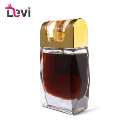 China Devi New Design 100ML Modern Glass Perfume Bottles Fit Sprayer Refillable Atomizer Men Perfume Bottle Empty Perfume Container for sale