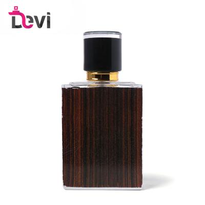 China Devi New Design 80ML Modern Glass Perfume Bottles Sprayer Refillable Atomizer Square Perfume Bottle Empty Perfume Container Packaging for sale