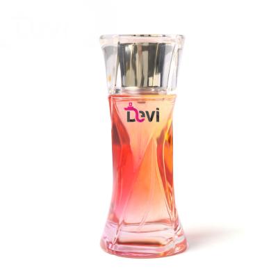 China Fashionable Devi Glass 35ML Perfume Bottles Unique Lady Perfume Bottle Refillable Perfume Sprayer Atomizer Empty Container Custom Design for sale