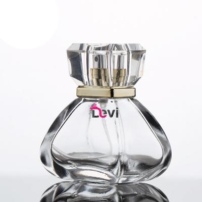 China Madame Men's Devi Glass Perfume Bottles 30ML Modern Luxury Design Empty Perfume Bottle Fragrance Sprayer Atomizer Clear Container for sale